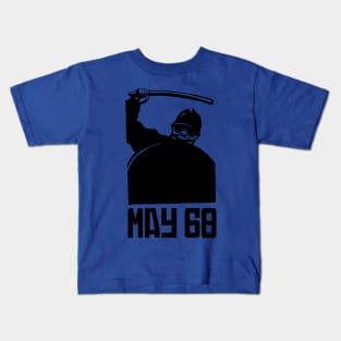 Riot Police-May 68 Kids T-Shirt